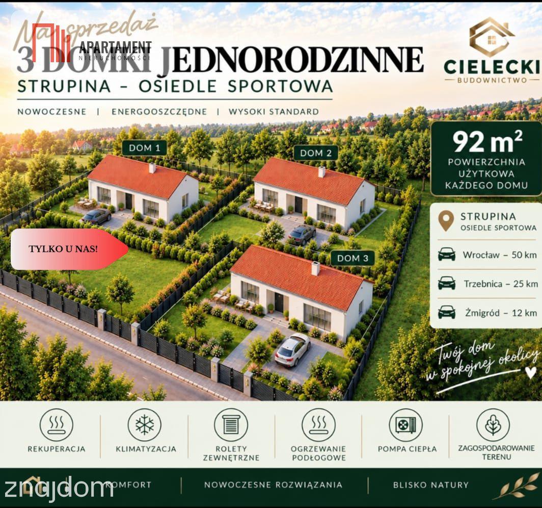 Parterowy dom "Osiedle Sportowa" Strupina - zdjęcie 2