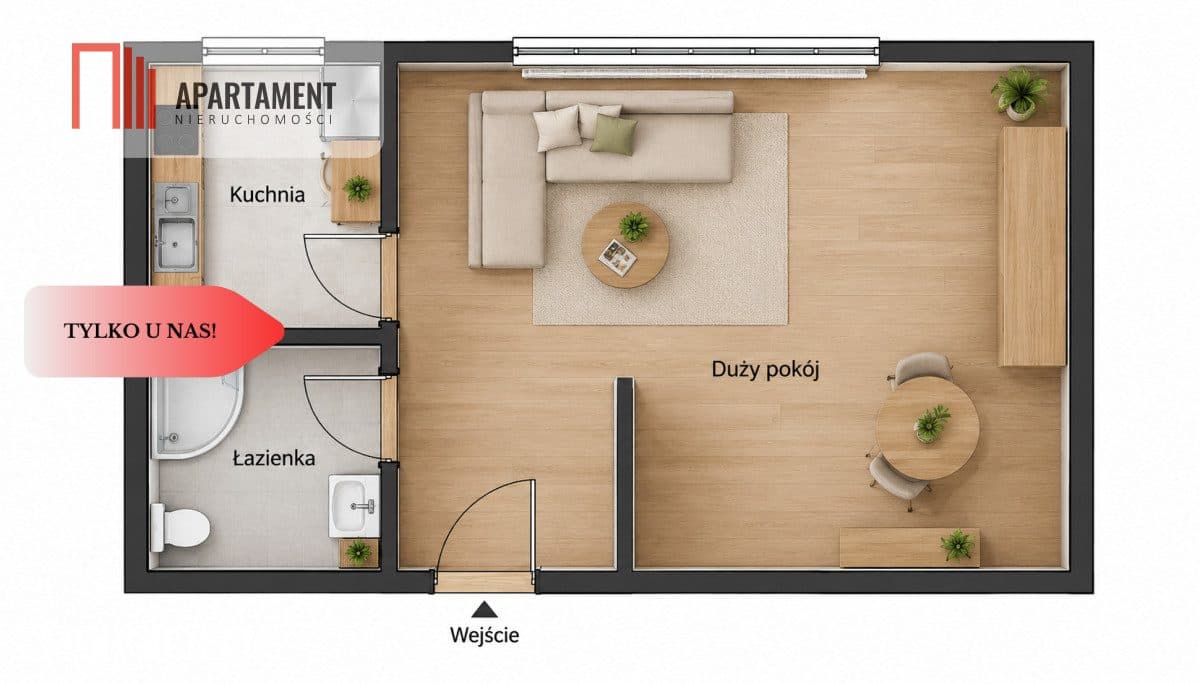Kawalerka na sprzedaż blisko centrum - zdjęcie 6