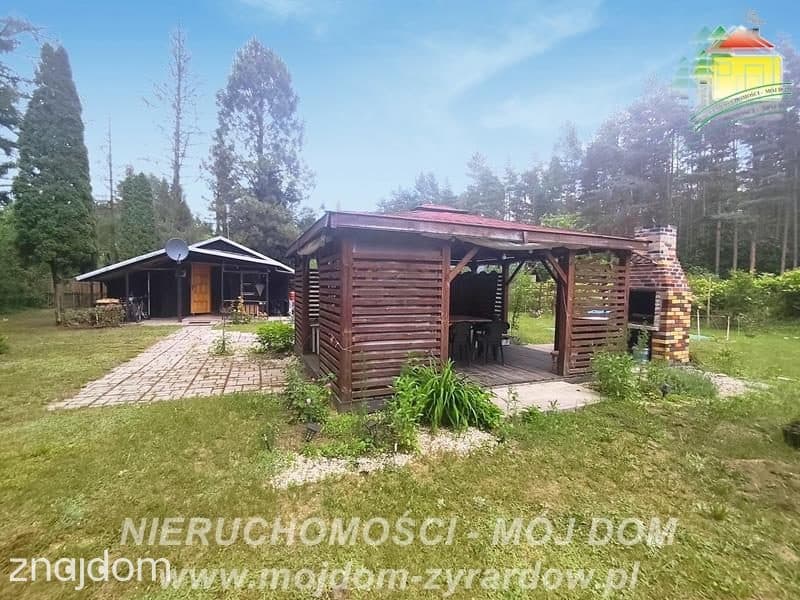 Piękna działka budowlana z domkiem letniskowym. - zdjęcie 4
