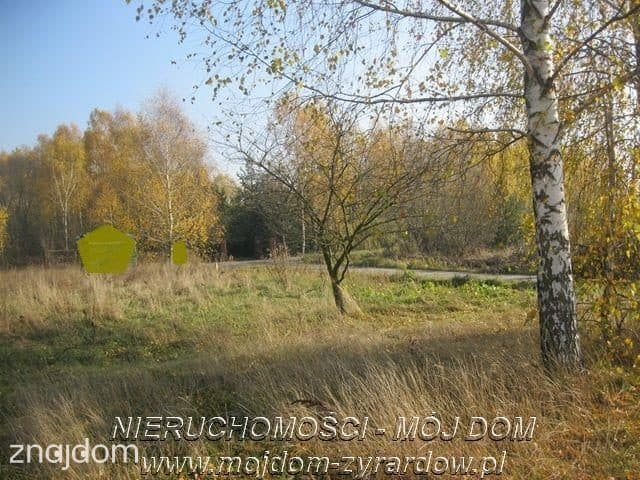 Działka budowlana ok. 1300 m2, Zboiska.
