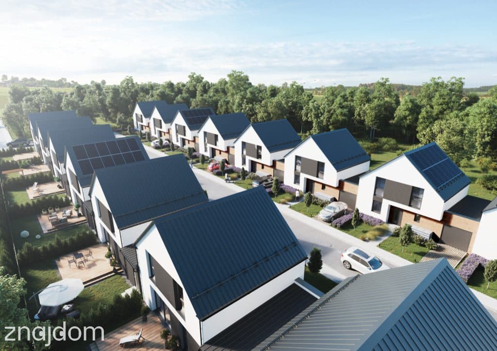 Nadarzyn teren pod osiedle 68 domów/136 lokali