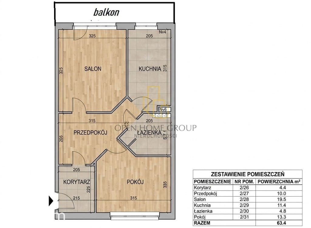 Dwustronne mieszkanie z potencjałem+balkon - zdjęcie 2