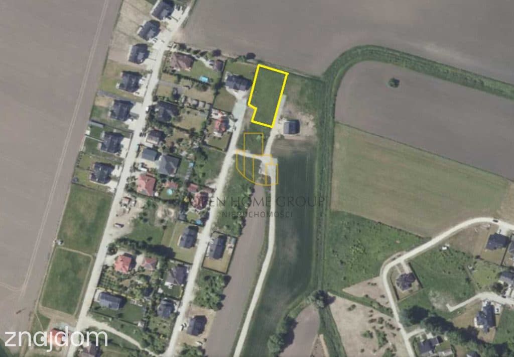 Żórawina, działka budowlana 1531 m2, media - zdjęcie 5