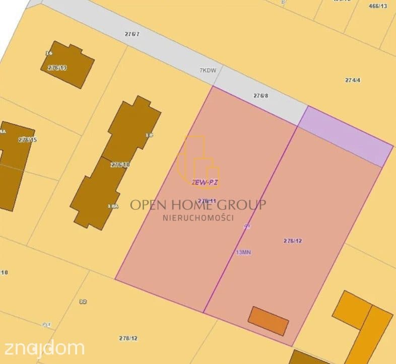 Żerniki Wrocławskie, działka budowlana 1305 m2 - zdjęcie 5