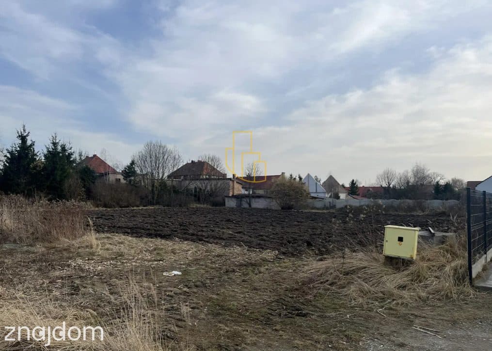 Żerniki Wrocławskie, działka budowlana 1305 m2