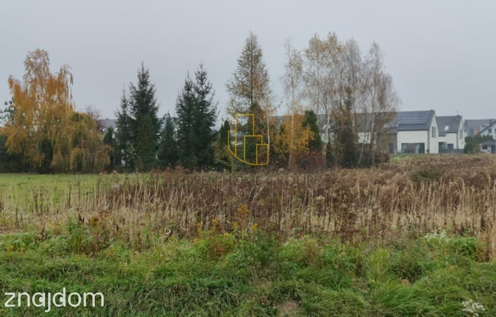 Domasław, Bielany, działka budowlana 1550 m2