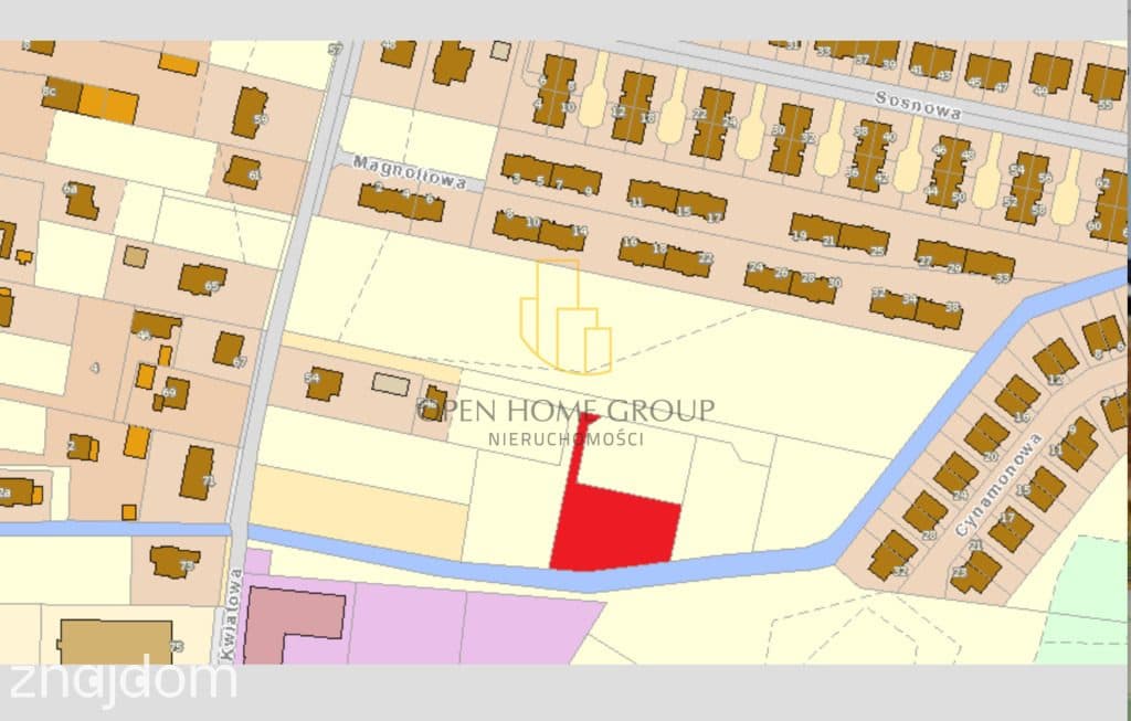 Domasław, Bielany, działka budowlana 1550 m2 - zdjęcie 5