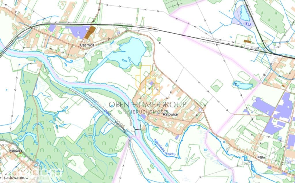 Działka budowlana 1501 m² – Ratowice, ul. Chabrowa - zdjęcie 4