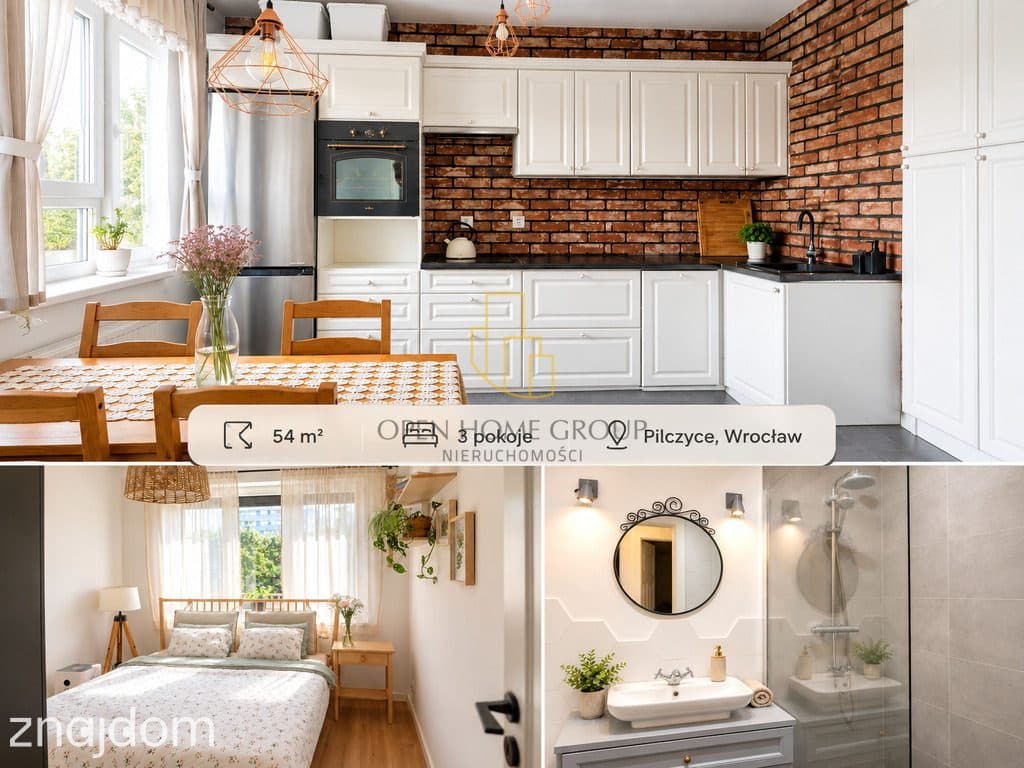 Pilczyce | 54 m² | 2 pokoje + salon | TOP - zdjęcie 2