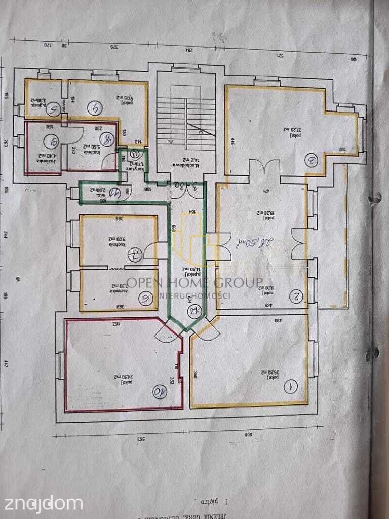 TOP | 1 piętro | 167m² | w kamienicy | centrum | balkon - zdjęcie 12
