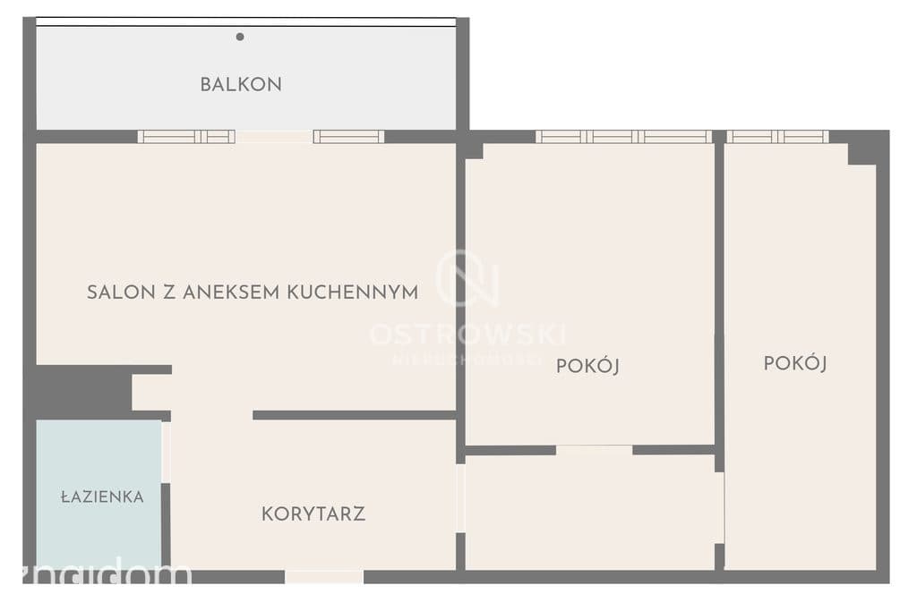 3 pokoje 47 m2 | winda od poziomu 0 | parking - zdjęcie 9
