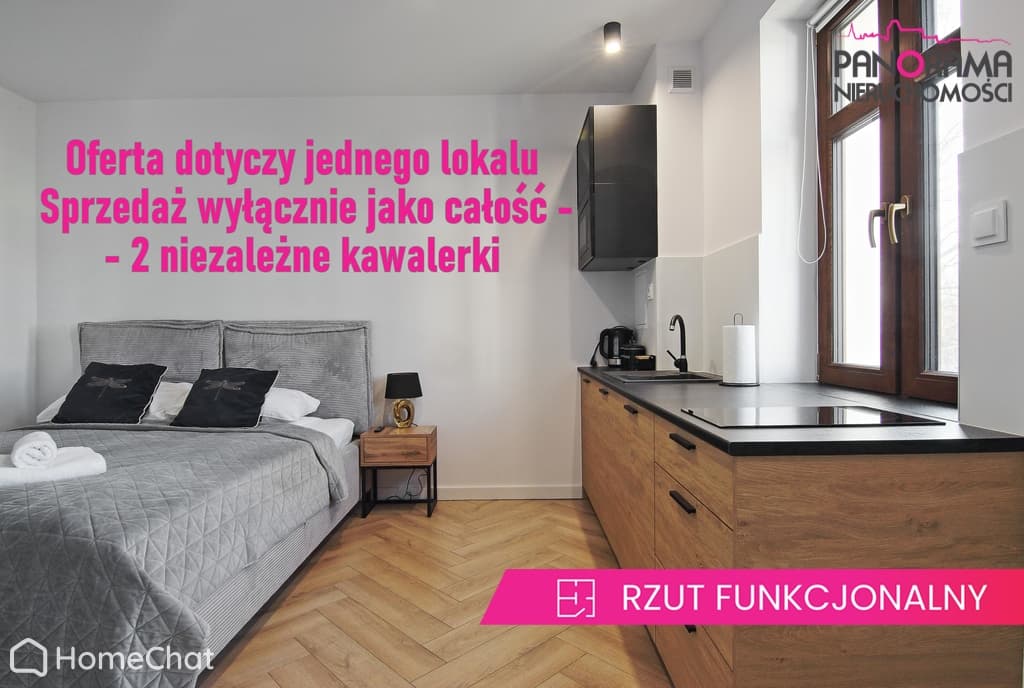 Dwupak inwestycyjny w świetnej lokalizacji.