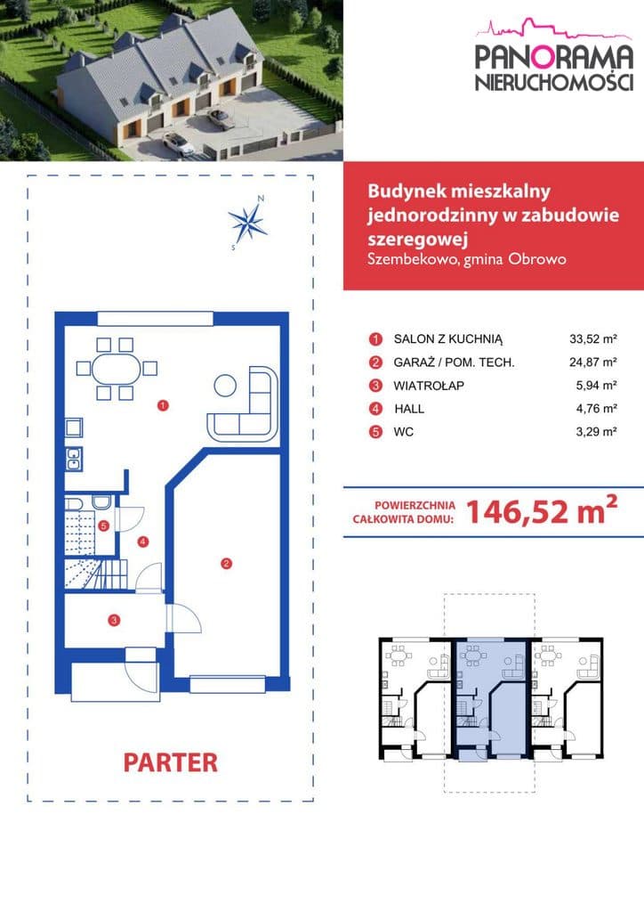 Nowe domy energooszczędne w Szembekowie. - zdjęcie 14