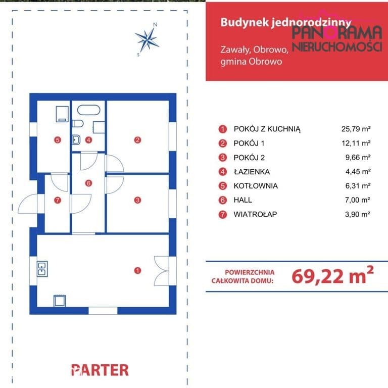 Wolnostojący, parterowy dom jednorodzinny. - zdjęcie 8