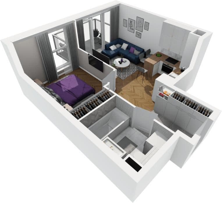 Apartament 2-pokoje I Twoja Przystań nad Motławą - zdjęcie 11