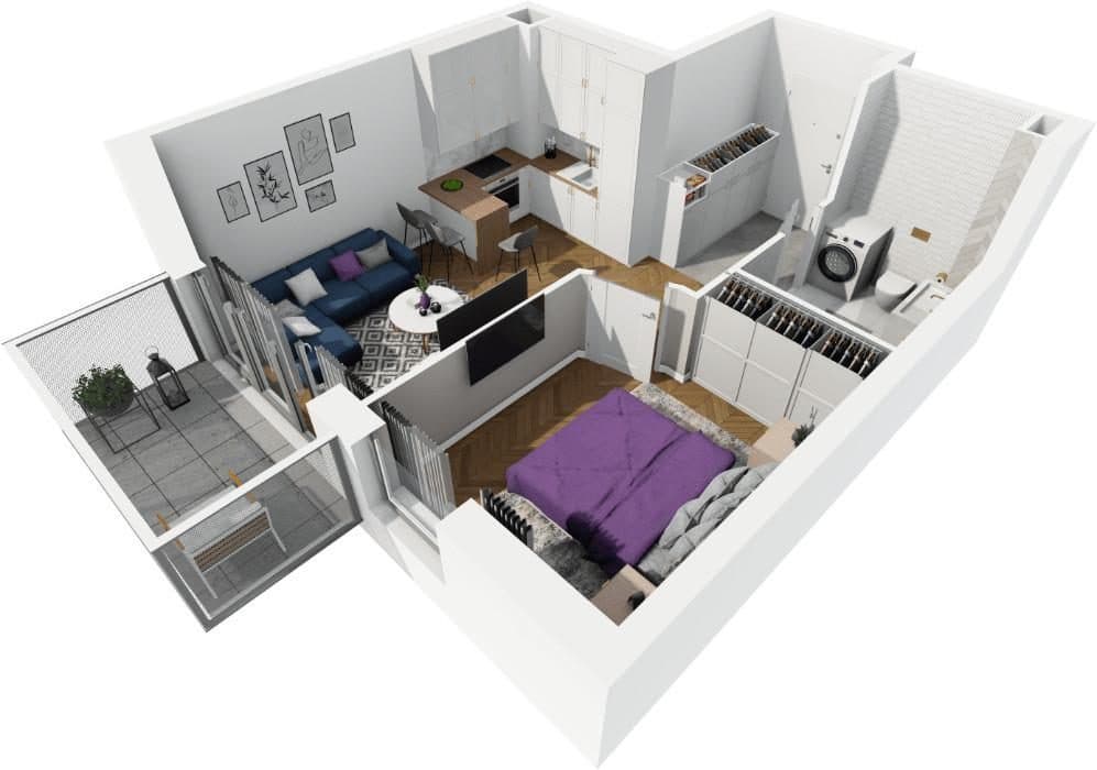 Apartament 2-pokoje I Twoja Przystań nad Motławą - zdjęcie 8