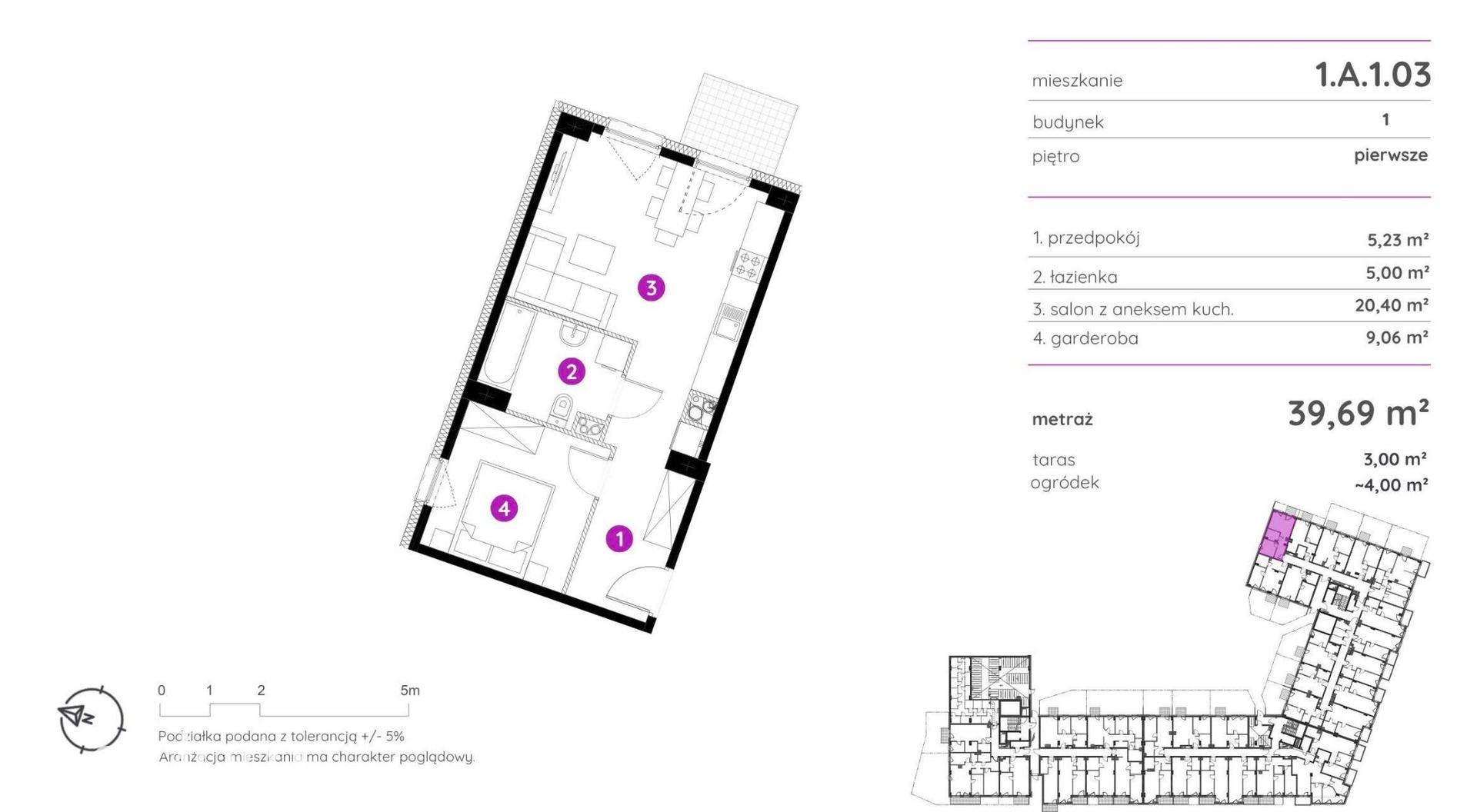 Apartament 2 pokojowy na Siedlcach - zdjęcie 9