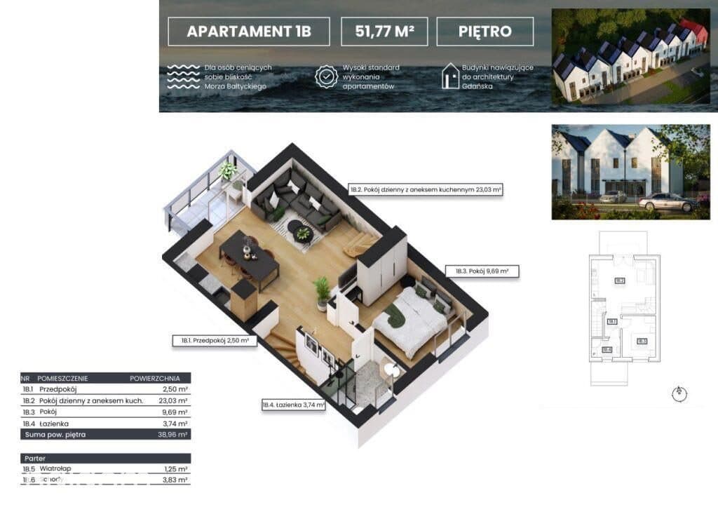 Kameralny Apartament I Wyspa Sobieszewska - zdjęcie 11