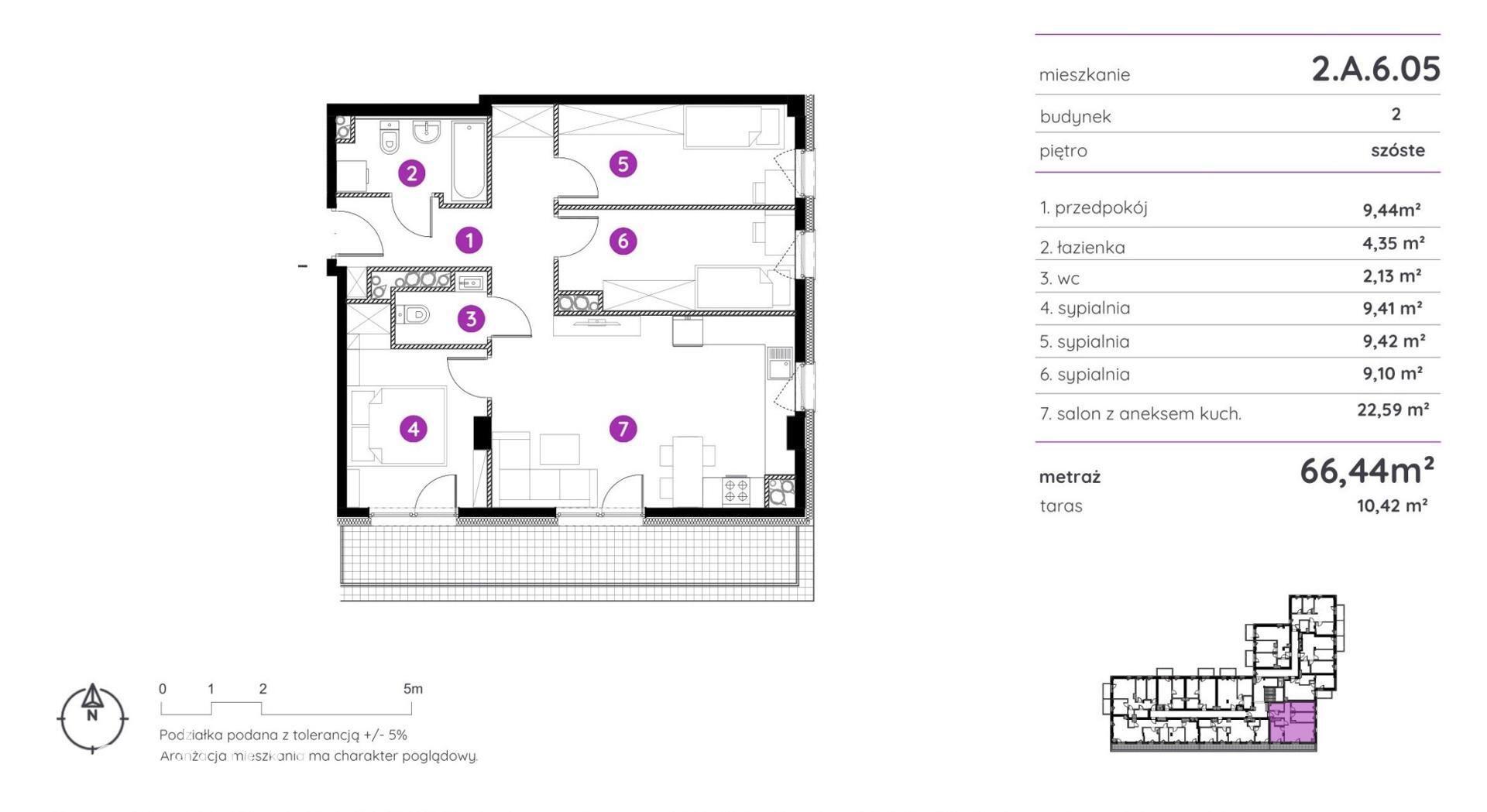 Apartament 4 pokojowy na Siedlcach - zdjęcie 9
