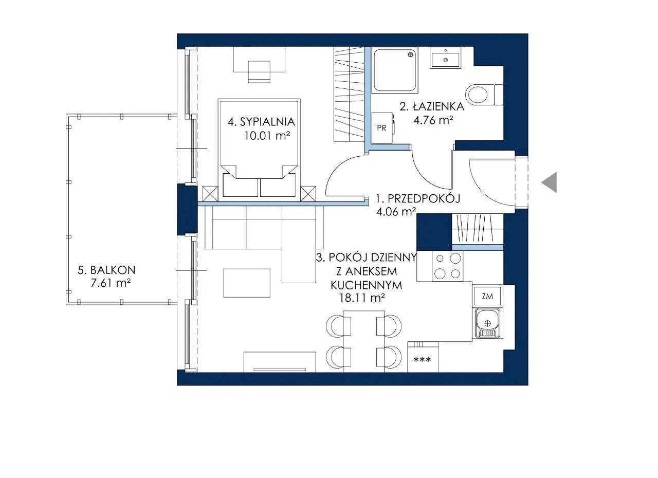 Komfortowy 2-Pokojowy Apartament Blisko Morza - zdjęcie 11