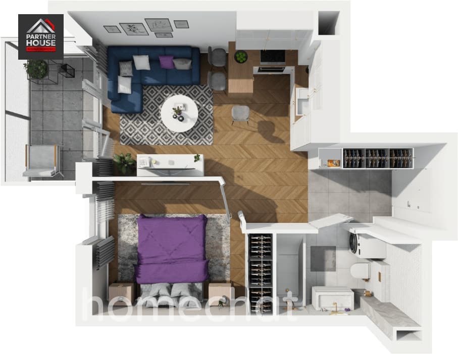 Apartament 2-pokoje I Twoja Przystań nad Motławą - zdjęcie 7