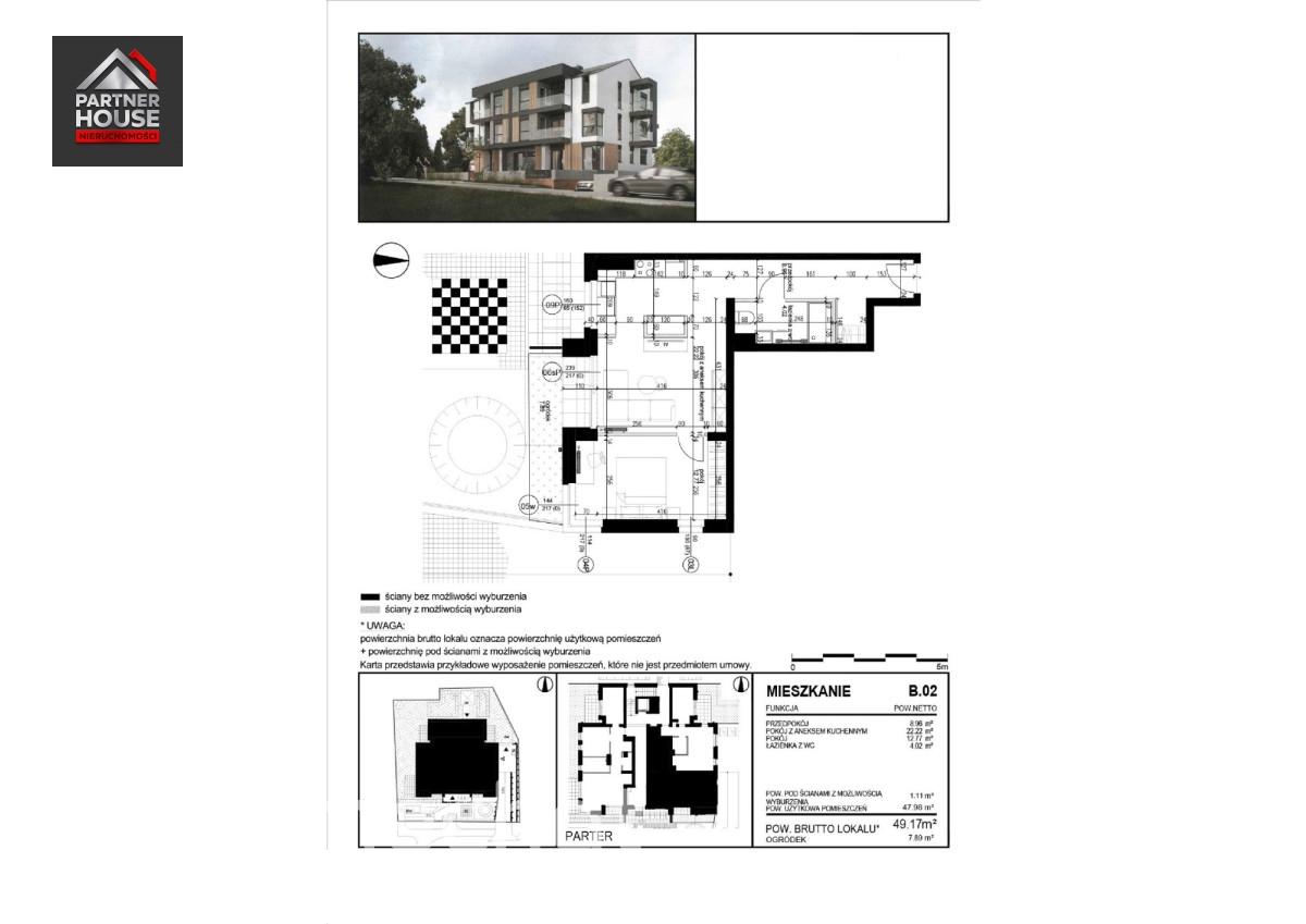 Suchanino | Apartament 49 m2 z ogrodem - zdjęcie 21