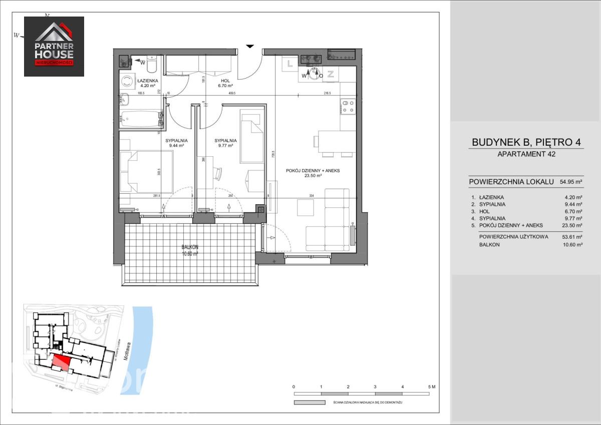 Nowy 3-pokojowy apartament – Gdańsk Śródmieście - zdjęcie 17