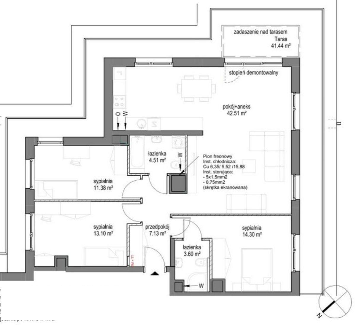 Apartament w Gdańsku, 1,5 km od plaży w Brzeźnie - zdjęcie 5