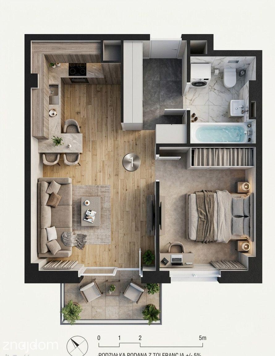 43 m², które oferują wszystko. - zdjęcie 8