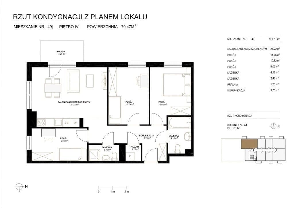 4 pokoje w Rumii w niskiej cenie - zdjęcie 10