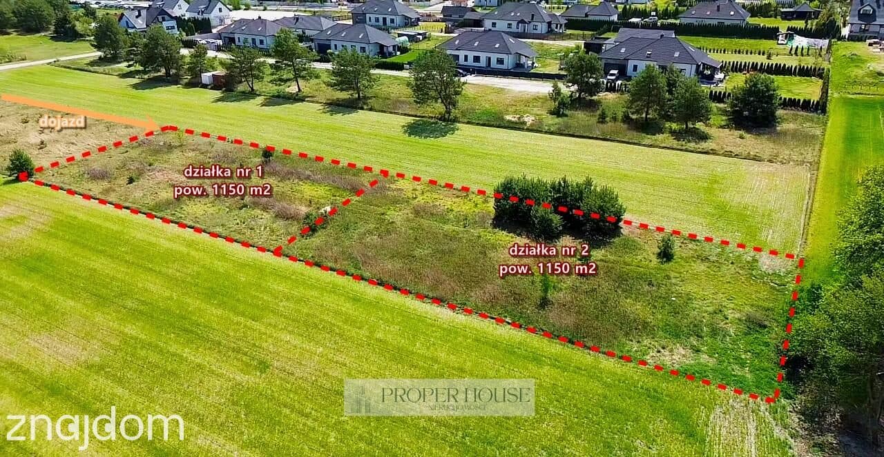Prawiedniki: Wyjątkowe działki 1150 m² pod lasem – idealne wymiary!