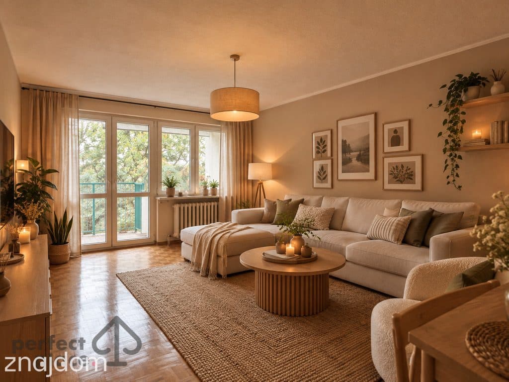 Grabiszyn_ul. Inżynierska_2 pokoje_pełny rozkład_balkon - zdjęcie 6
