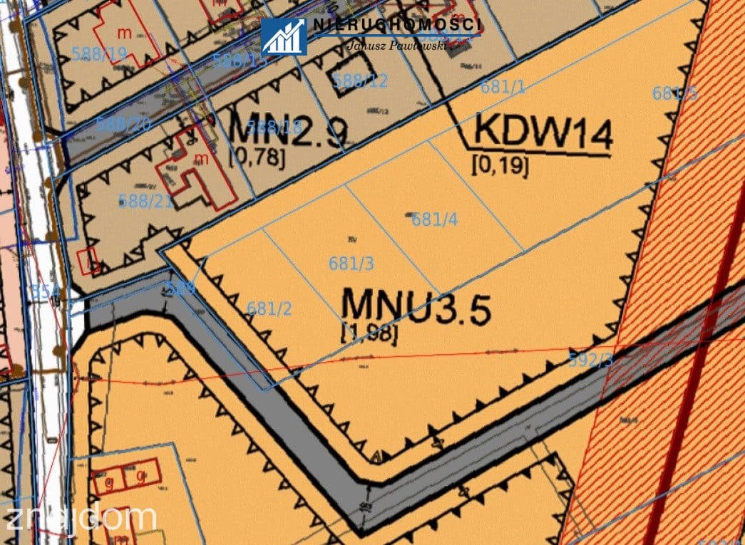 działki 12ar | Jędrzychów | gm. Polkowice - zdjęcie 2