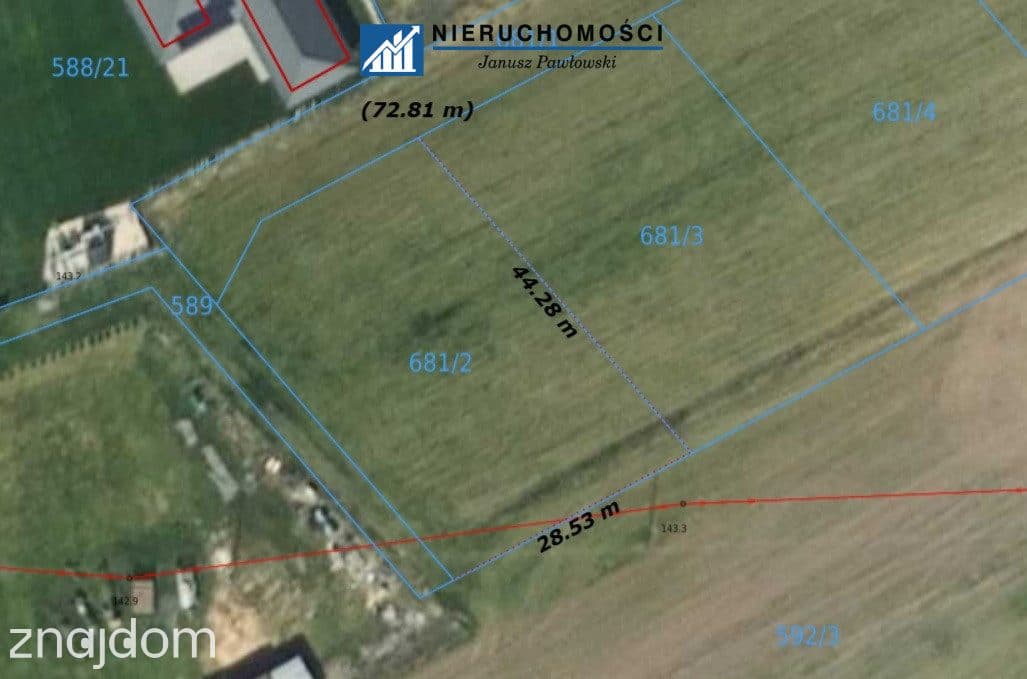 działki 12ar | Jędrzychów | gm. Polkowice - zdjęcie 4
