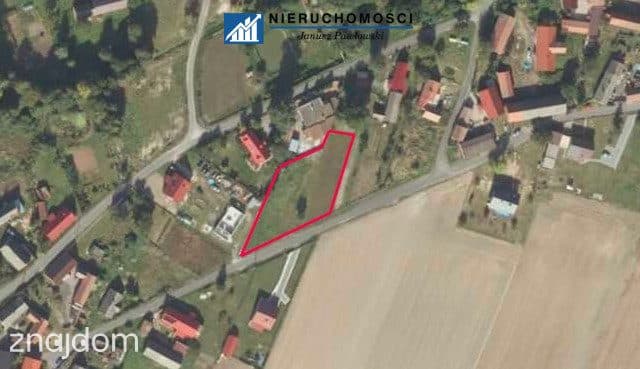 Działka budowlana 1656 m2 | Koźlice gm. Gaworzyce