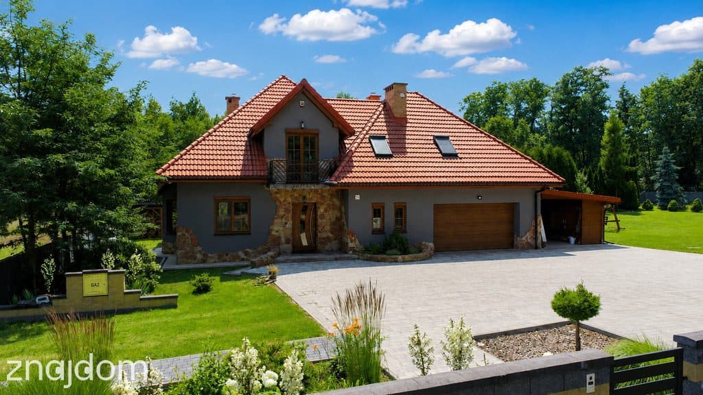 stylowy dom, duża działka, zaciszna okolica - zdjęcie 1