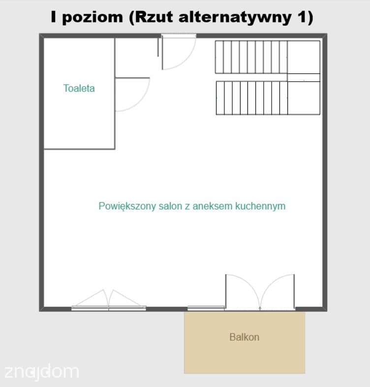 dwupoziomowy apartament w stanie deweloperskim - zdjęcie 11