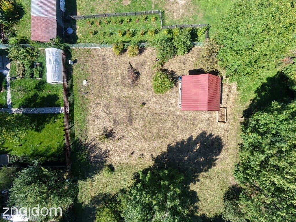 Działka ROD 416 m² z domkiem – Rzeszów