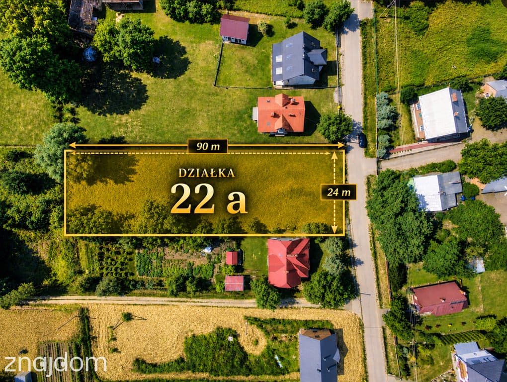 Działka budowlana 22 ar – Kuryłówka - zdjęcie 2