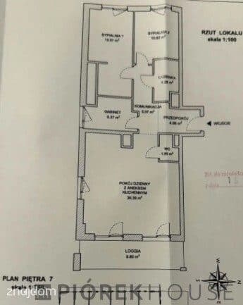 4-pokojowe mieszkanie na Mokotowie - zdjęcie 8