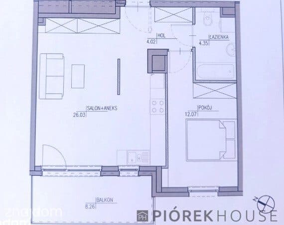 2-pokojowe mieszkanie na Ursusie - zdjęcie 13