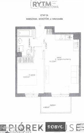 2-pokojowe mieszkanie na Mokotowie - zdjęcie 2