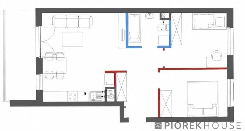 3-pokojowe mieszkanie na Włochach - zdjęcie 2