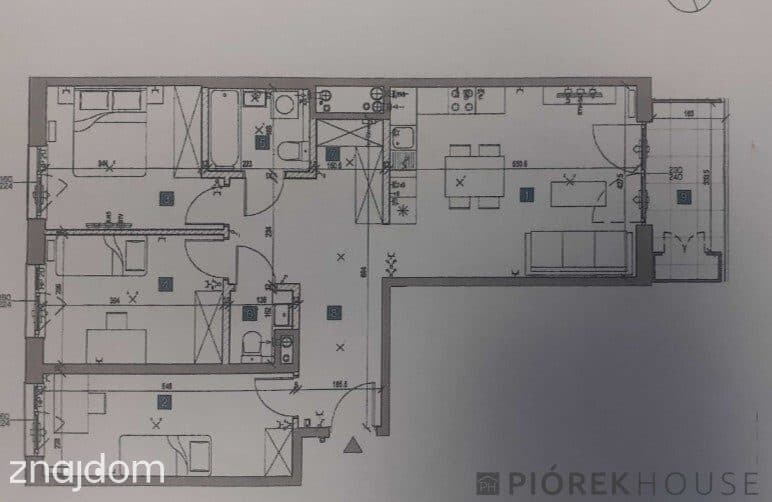 4-pokojowe mieszkanie na Mokotowie - zdjęcie 3