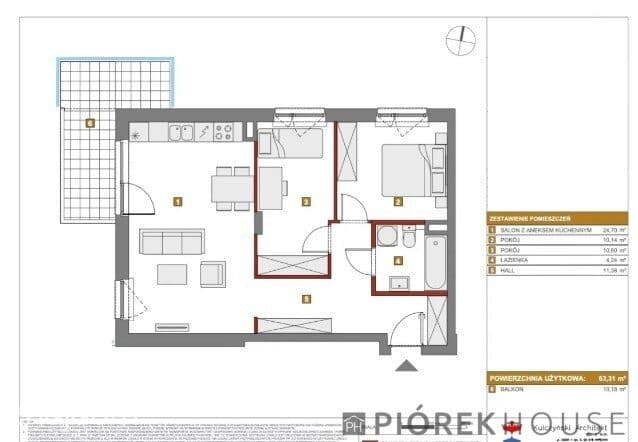 3-pokojowe mieszkanie na Bemowie - zdjęcie 10