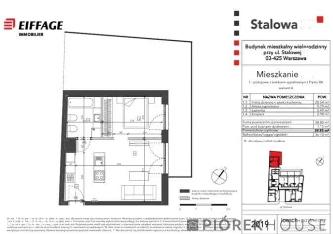 2-pokojowe mieszkanie na Pradze-Północ - zdjęcie 16