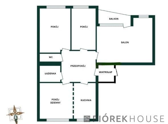 4-pokojowe mieszkanie na Bemowie - zdjęcie 20