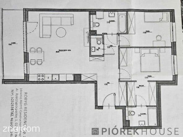 3-pokojowe mieszkanie w Wilanowie - zdjęcie 9