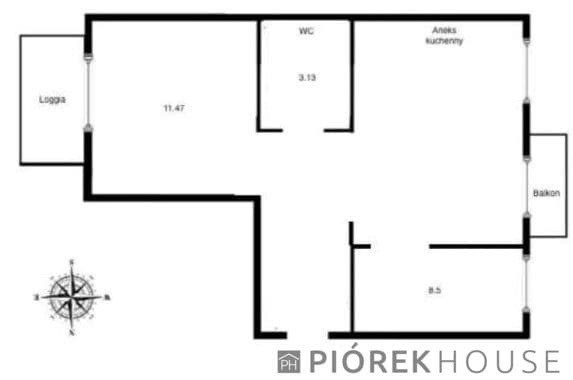3-pokojowe mieszkanie w Ursusie - zdjęcie 18