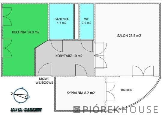 2-pokojowe mieszkanie w Ursusie - zdjęcie 12